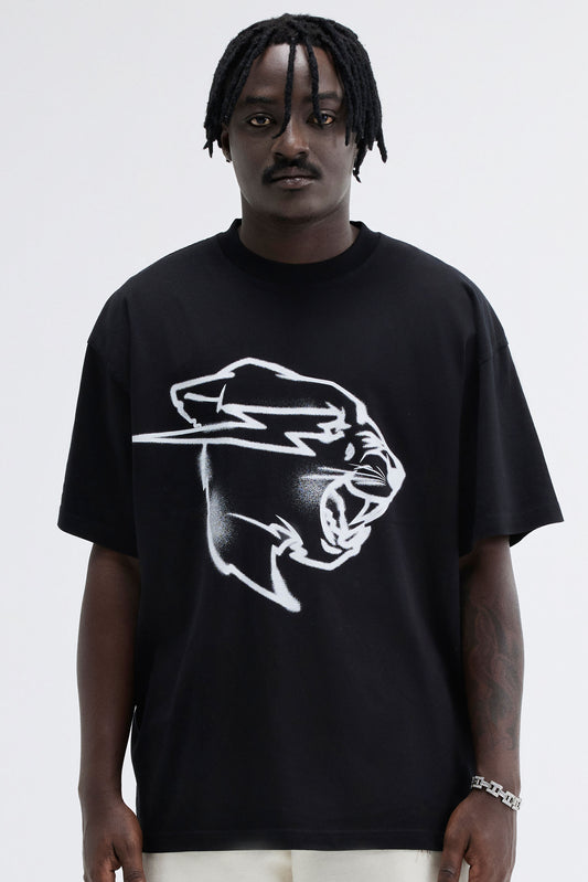 BEAST WAS HERE SS TEE - BLACK